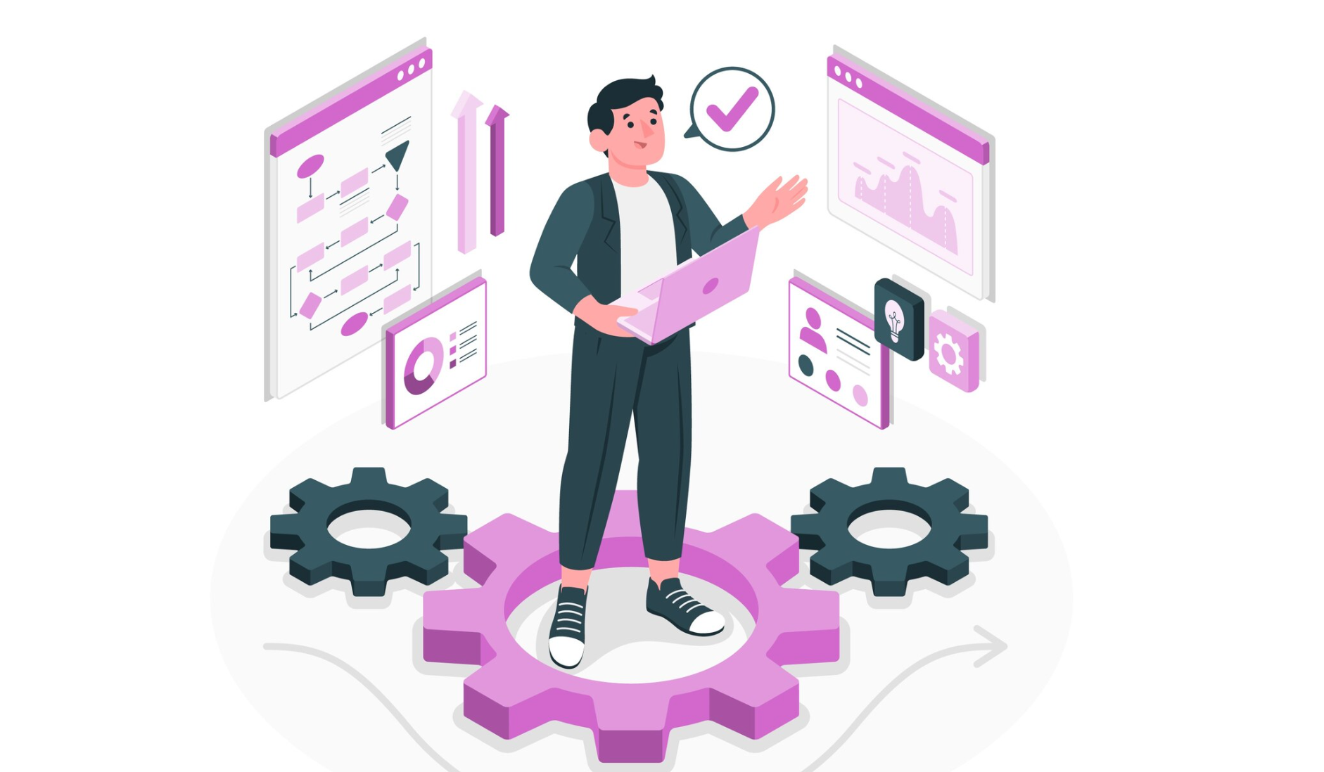 Workflow automation helps solo business owners track pending tasks and overdue ones