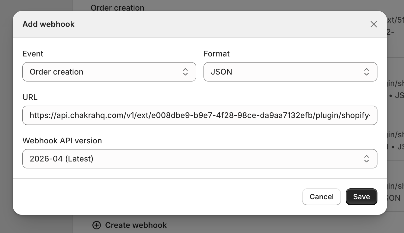 Shopify_Webhook_Add